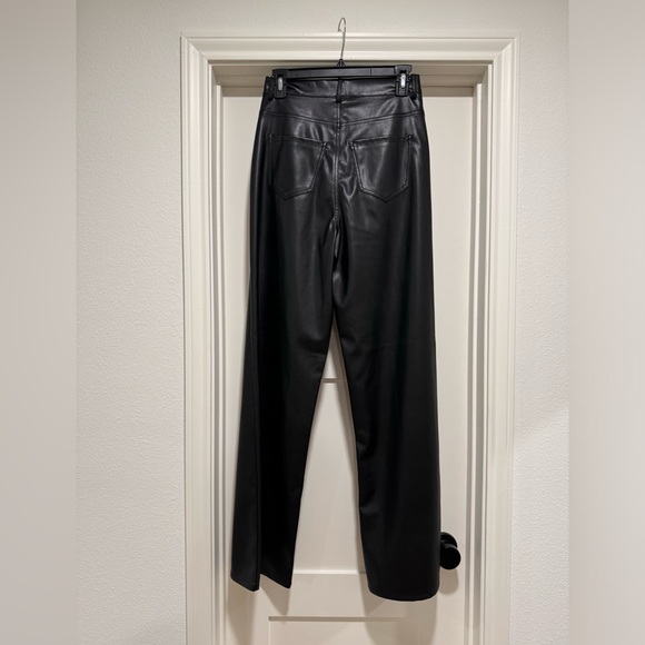Vestique Black Leather Pants -27 - Picture 5 of 5